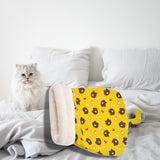 Lit chat, Sac de couchage pour chat - Jaune| Jaunette™ chatdoux