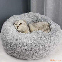 Coussin pour chat - Gris chat doux