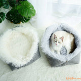 panier-pour-chat-gris-et-blanc